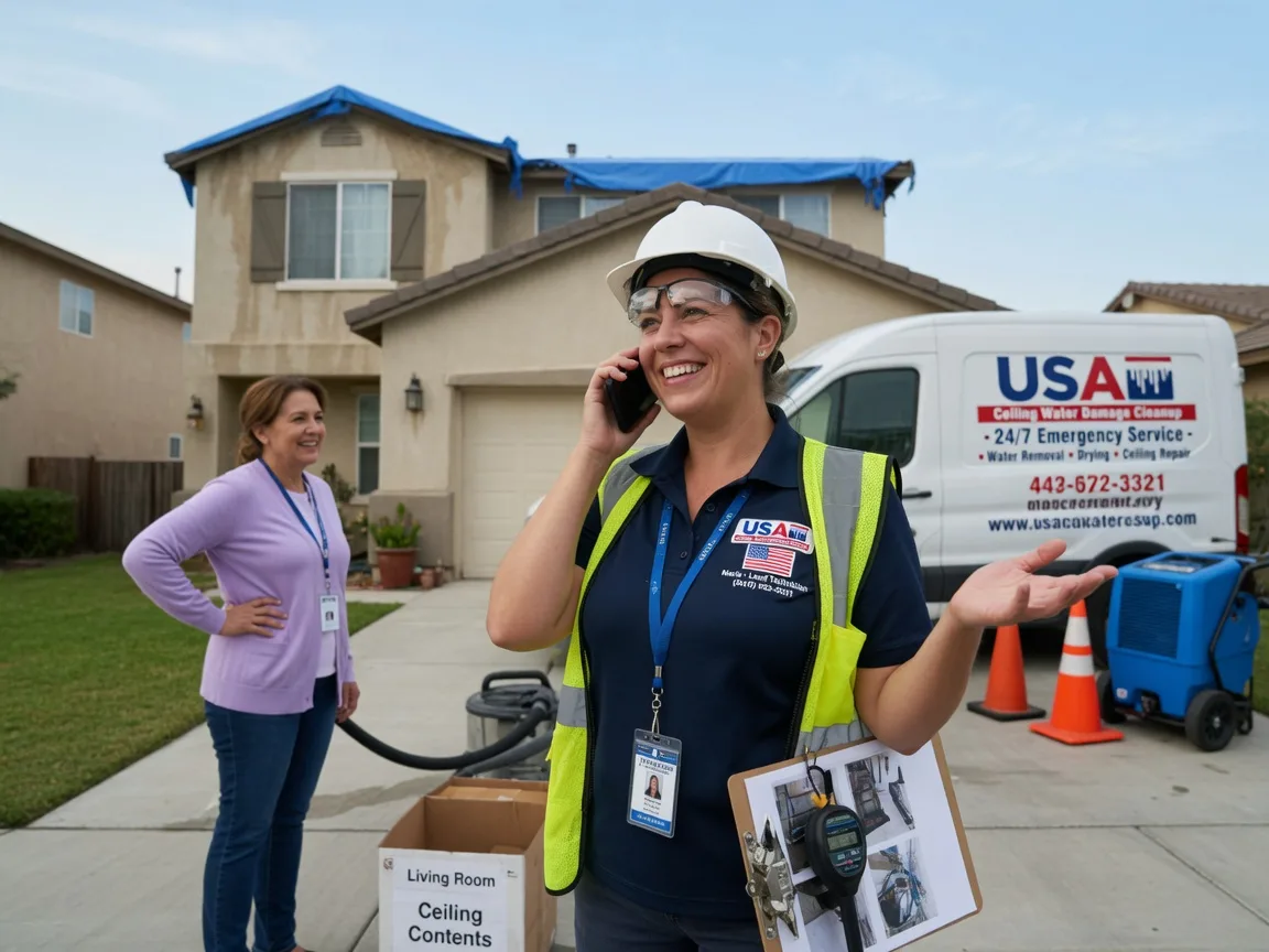 Ceiling Water Damage Restoration Ihlen, MN FAQs
